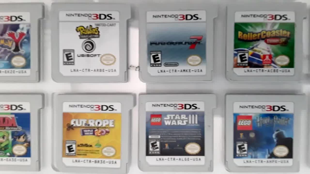 Authentic Nintendo 3DS Games - Etsy